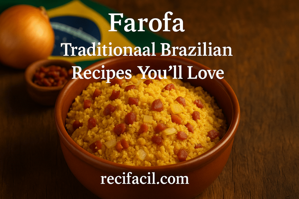 Easy Farofa: Traditional Brazilian Side Dish Recipe