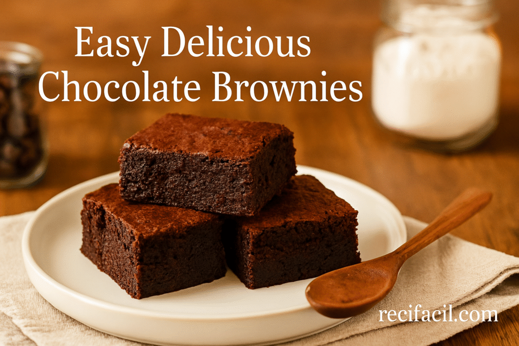 Easy Delicious Chocolate Brownies
