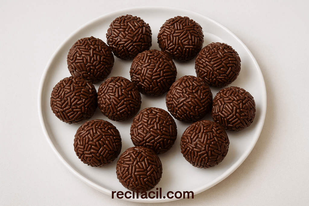 Easy Brazilian Brigadeiros – 3 Ingredients