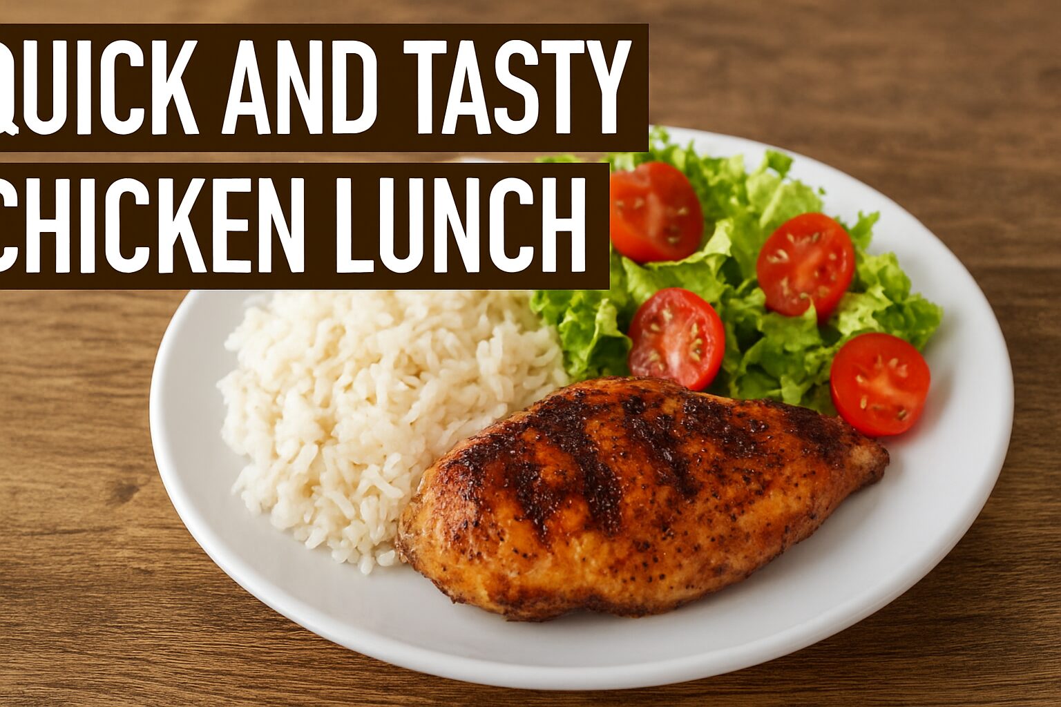 Quick and Tasty Chicken Lunch