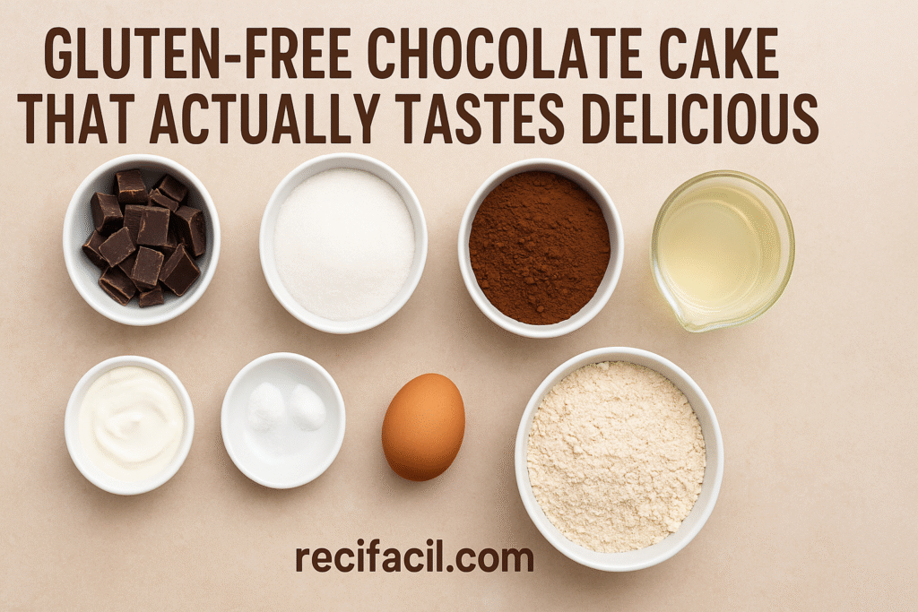 Delicious Gluten Free Chocolate Cake