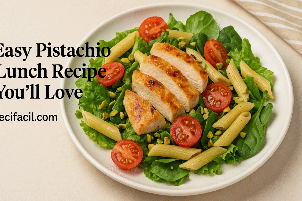 Easy Pistachio Lunch Recipe You'll Love