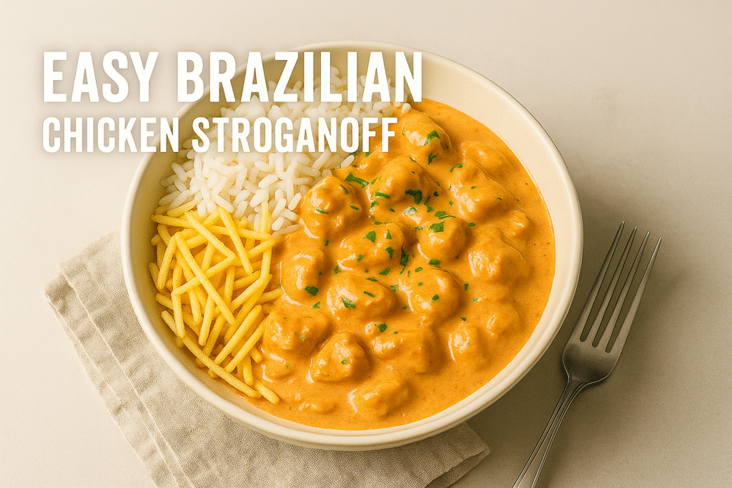 Easy Brazilian Chicken Stroganoff