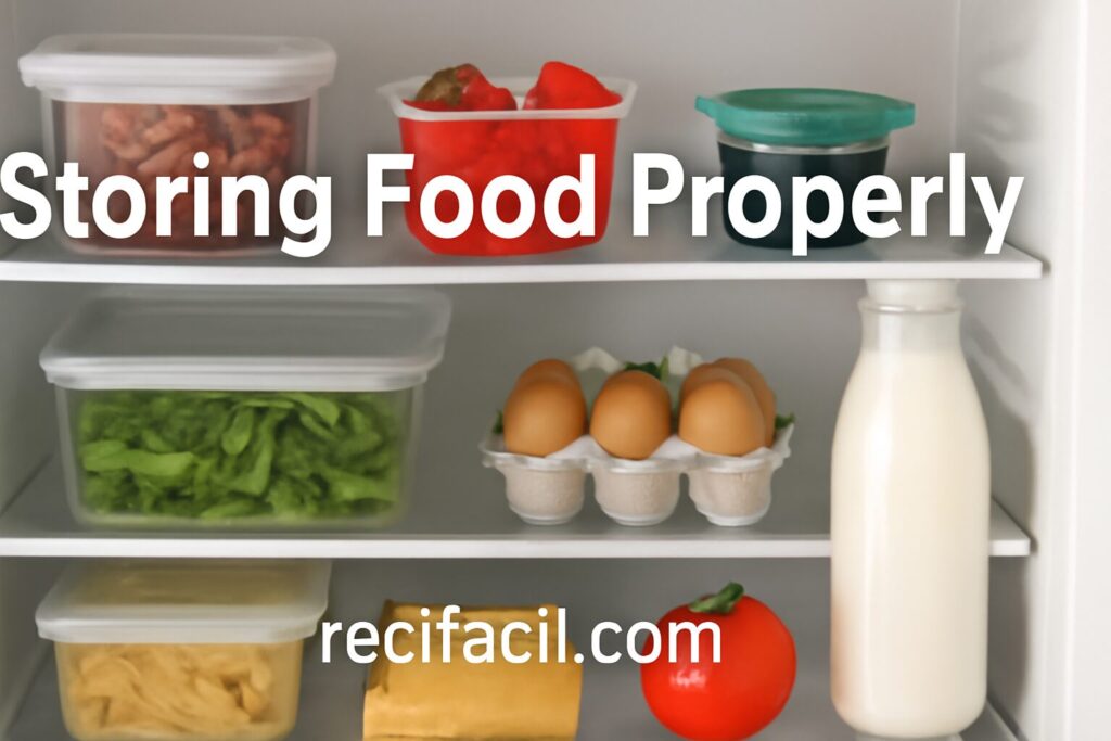 Storing Food Properly