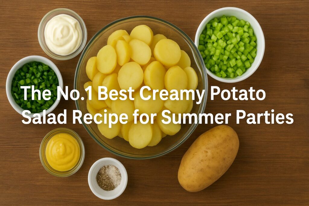 Best Creamy Potato Salad Recipe for Summer Parties No.1