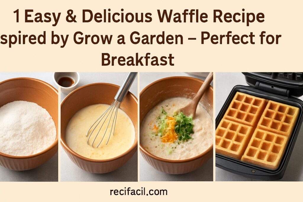 Waffle Recipe Inspired by Grow a Garden