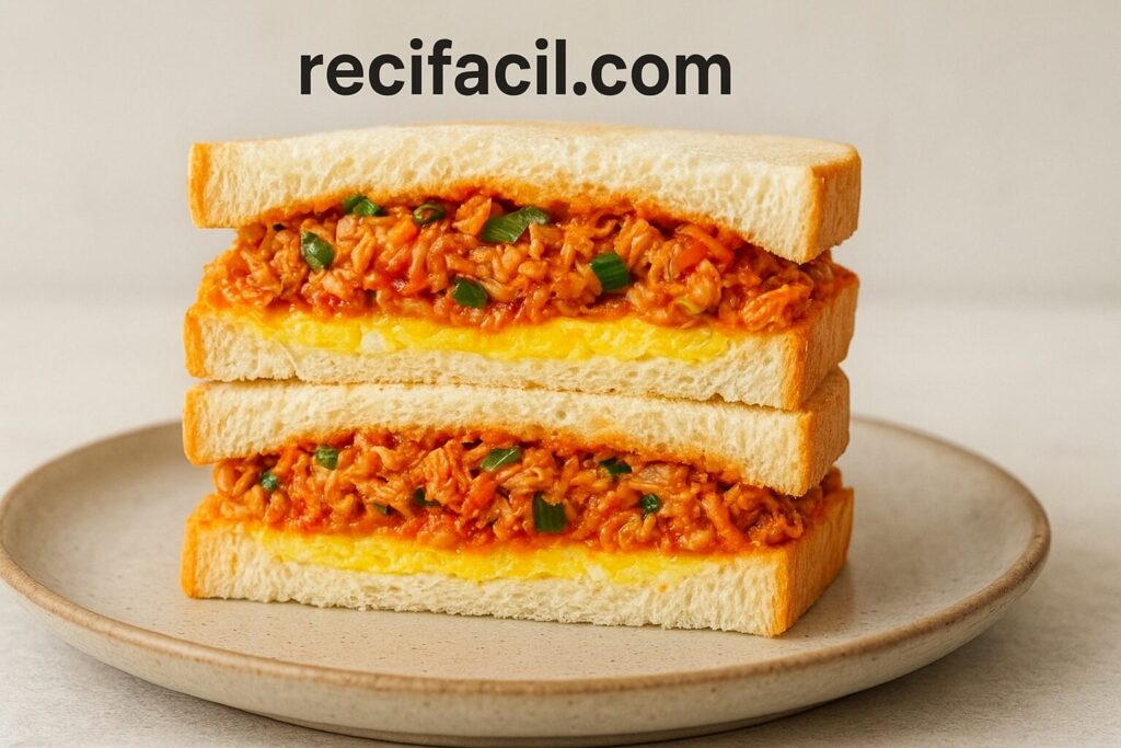 Tuna Korean Egg Sandwich