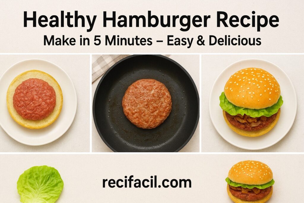 How to Make a Healthy Hamburger