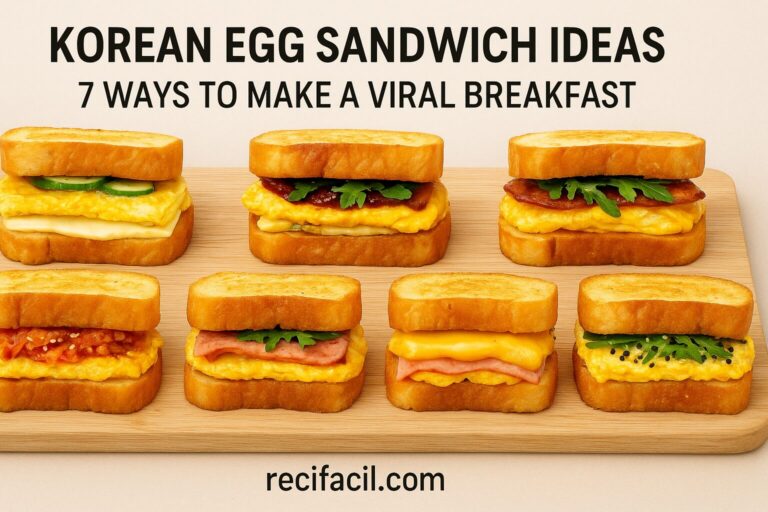 Korean Egg Sandwich